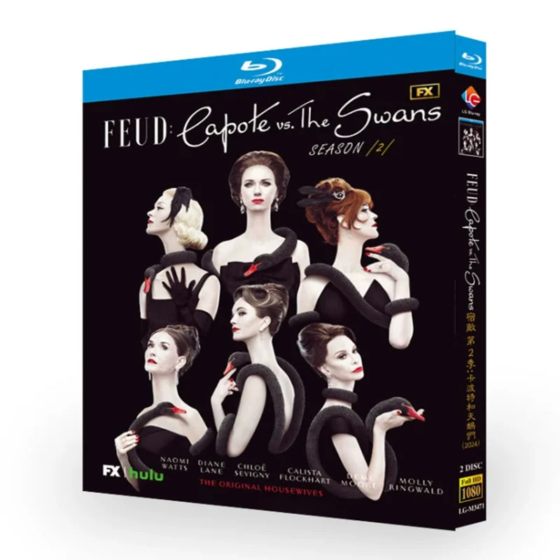 Feud : Capote contre. Les cygnes saison 2 ‎ (2024) Disque Blu-ray