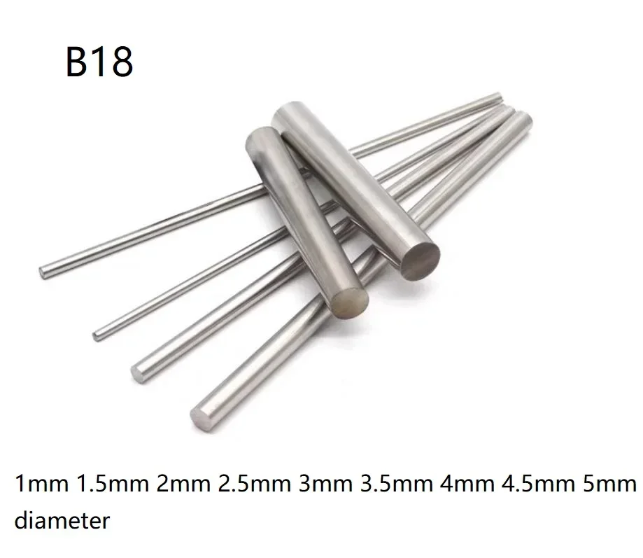 1mm 1.5mm 2mm 2.5mm 3mm 3.5mm 4mm 4.5mm 5mm diametro B18 asta in cupronichel ottone bianco C7701 rame bianco Barra in lega di rame-nichel