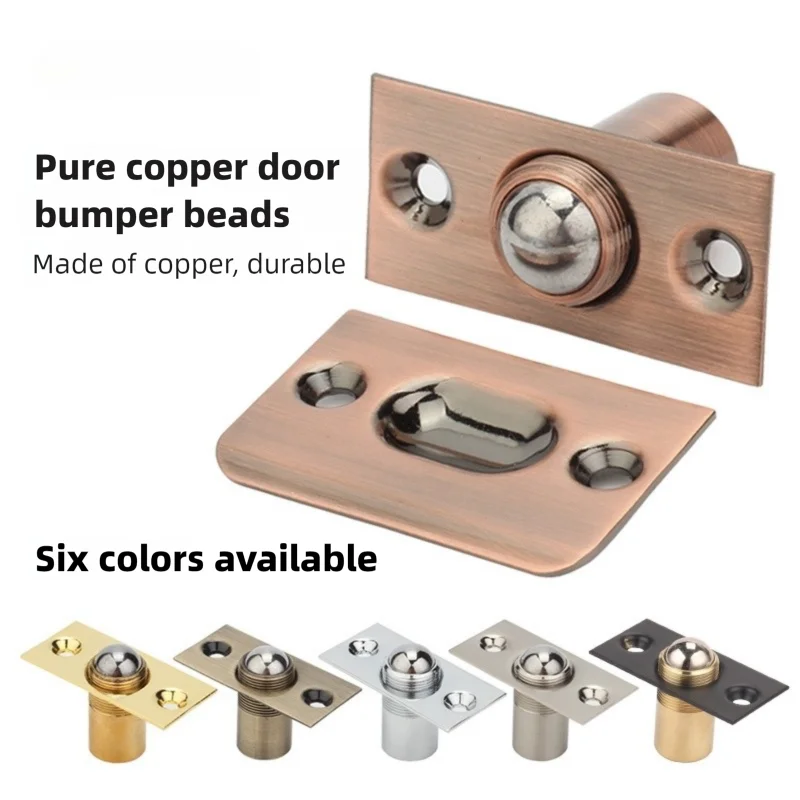Verstellbare Kugel-Türschnäpper, Perlen-Schloss, Rollerball-Fang, Federriegel für Schrank, interne Schrank, Badezimmer, Zimmertüren