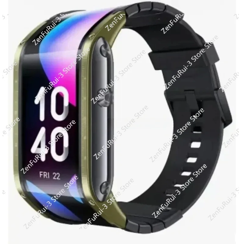 Männer Frauen Uhr SmartWatch Flexible Display 4G Internet Telefon Herzfrequenz Erkennung Image