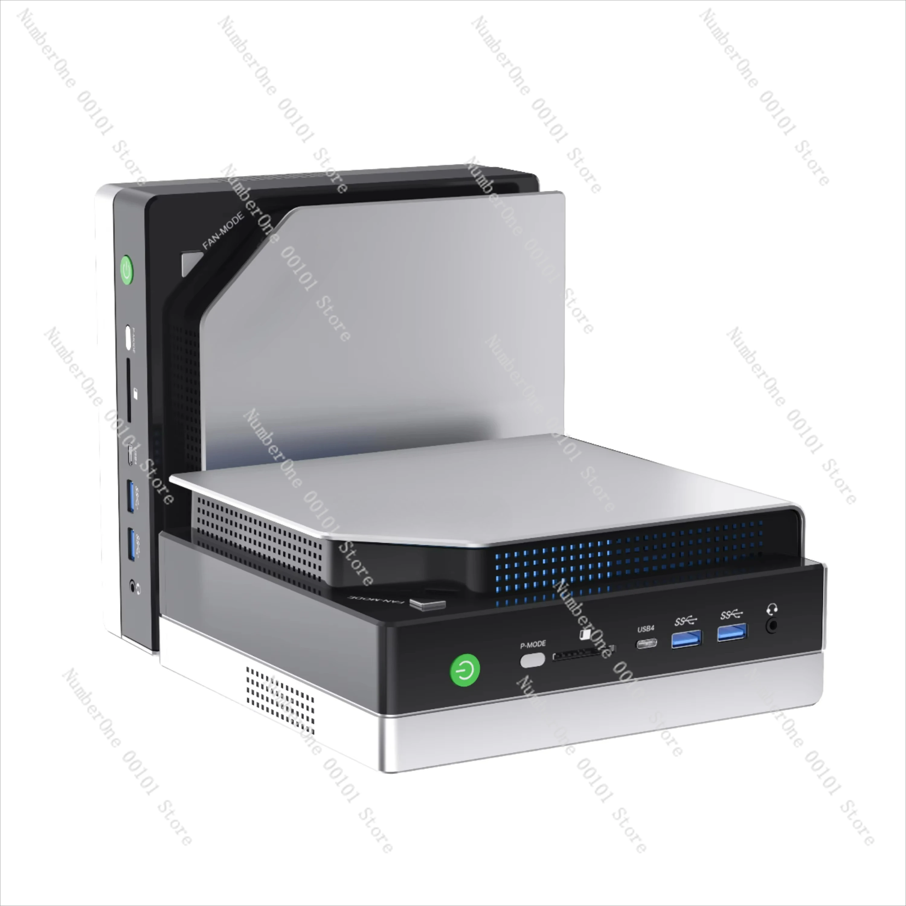 \ AMD R AI Max + 395 Mini-PC 16 Core 32 Thread 128 GB LPDDR5X 2 TB SSD-Gaming-PC Image