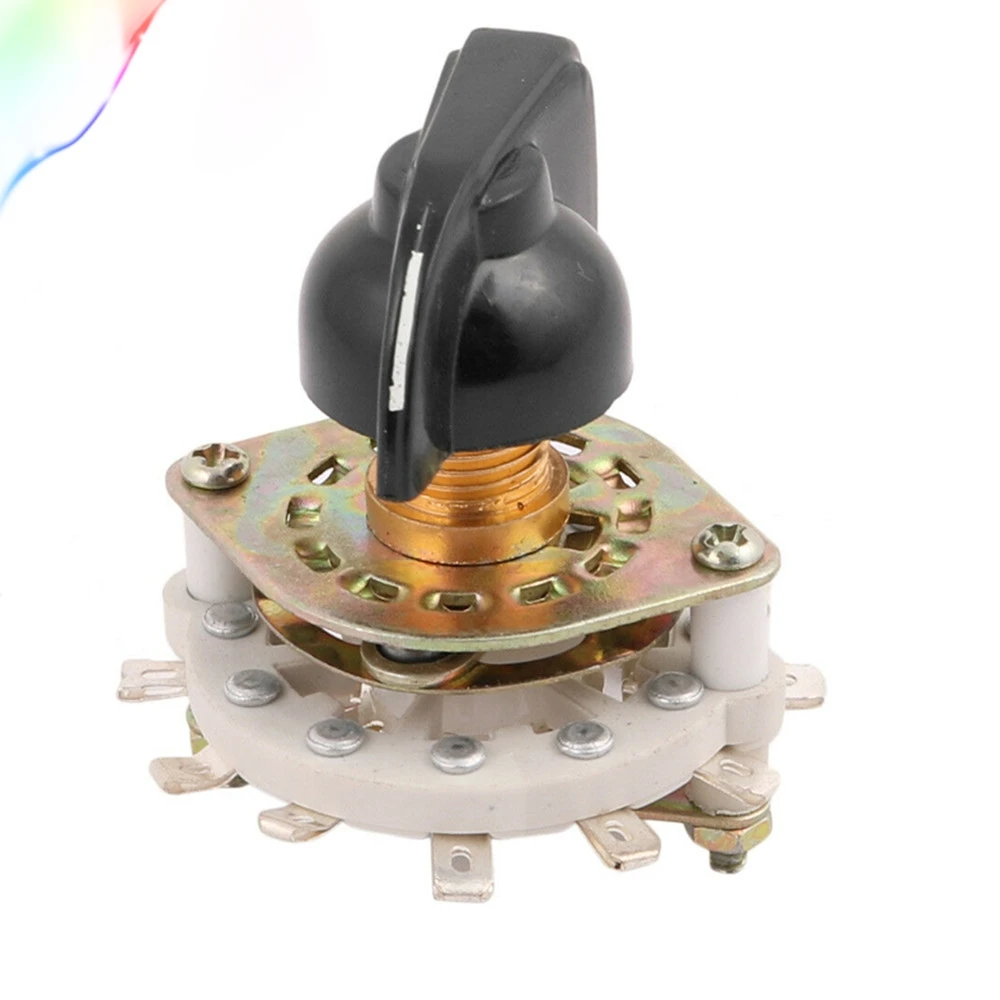 KCZ 1-poliger Bandkanal-Drehschalter mit 6/7/8/9/10 Positionen und Kappe Image