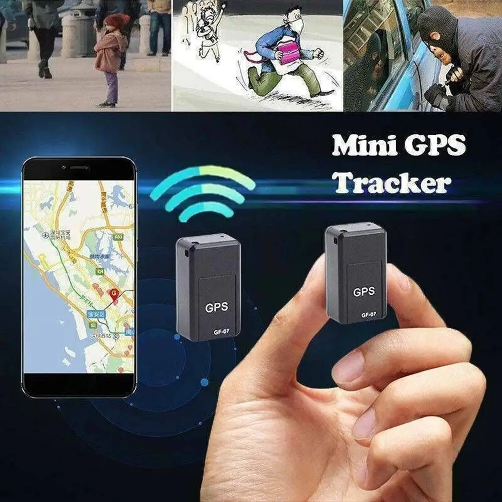 Mini traceur GPS de voiture GF07, application de Position GPS, dispositif de suivi GPS magnétique puissant, localisateur GPS de véhicule Anti-perte