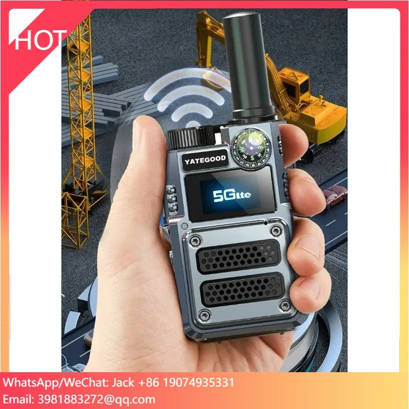 5000 km 4G LTE POC Walkie Talkie mit hoher Anrufqualität Langstrecken-Walkie-Talkie mit SIM-Karte 100 km GPS-Radio YATEGOOD G5000 Image