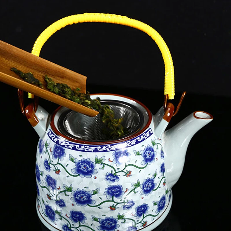 Wieder verwendbarer Teekanne Sieb Teekanne Tee blatt Gewürz filter Image