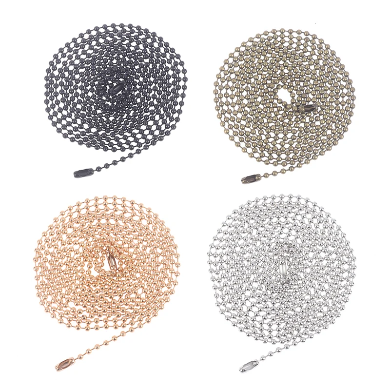 1PC Neue Original 100cm Edelstahl Kupfer Schalter Kette Für Deckenventilator Lichter, Wand Lampe, Tisch Lampe und etc Image