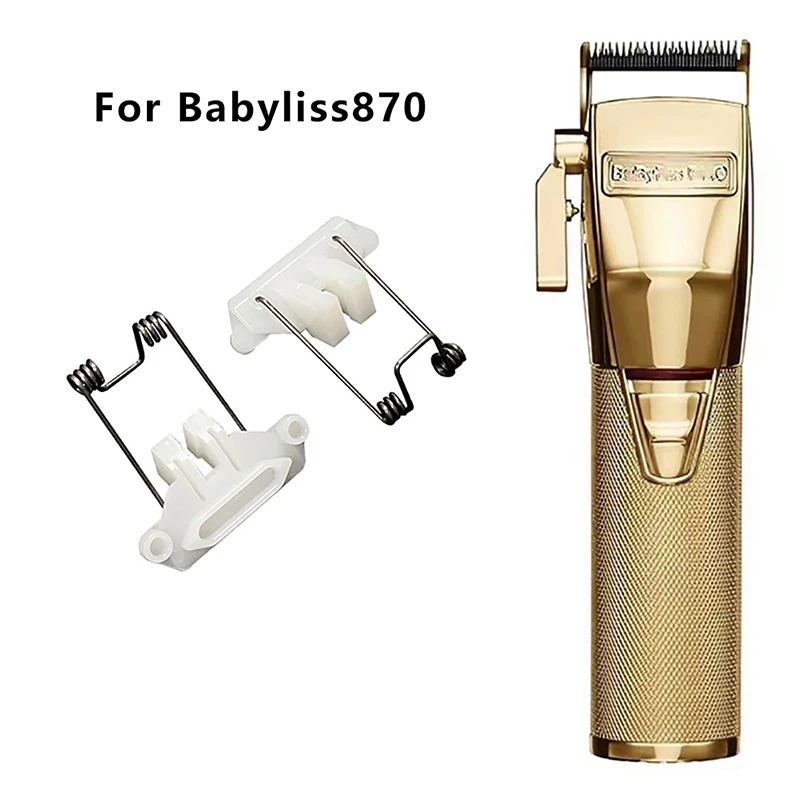 Clipper Zubehör Haarschneidemaschine Swing Head Clipper Führungsblock Clipper Ersatzteile mit Zugfeder für Babyliss870 Image