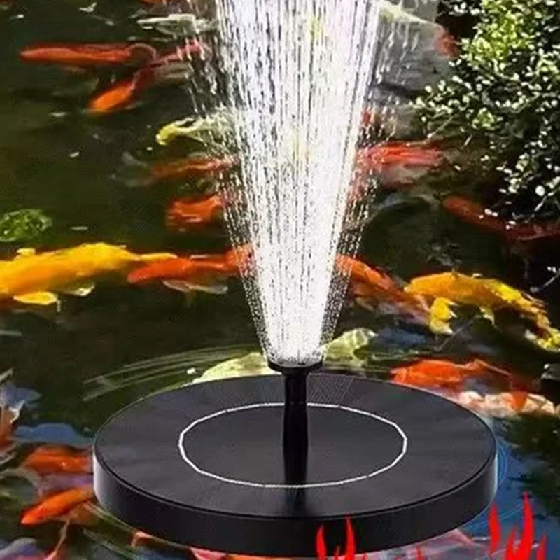 Wasserfall Brunnen Mini Solar Wasser Brunnen Pool Teich Garten Dekoration Outdoor Vogel Bad Solar Powered Brunnen Schwimmendes Wasser