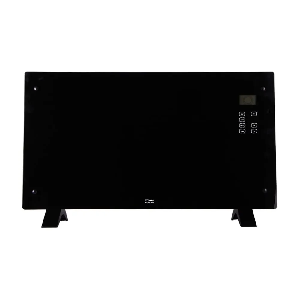 Für 2000 W einstellbarer Thermostat X Aluminiumelement elektrische Glasscheibe Konvektorheizung