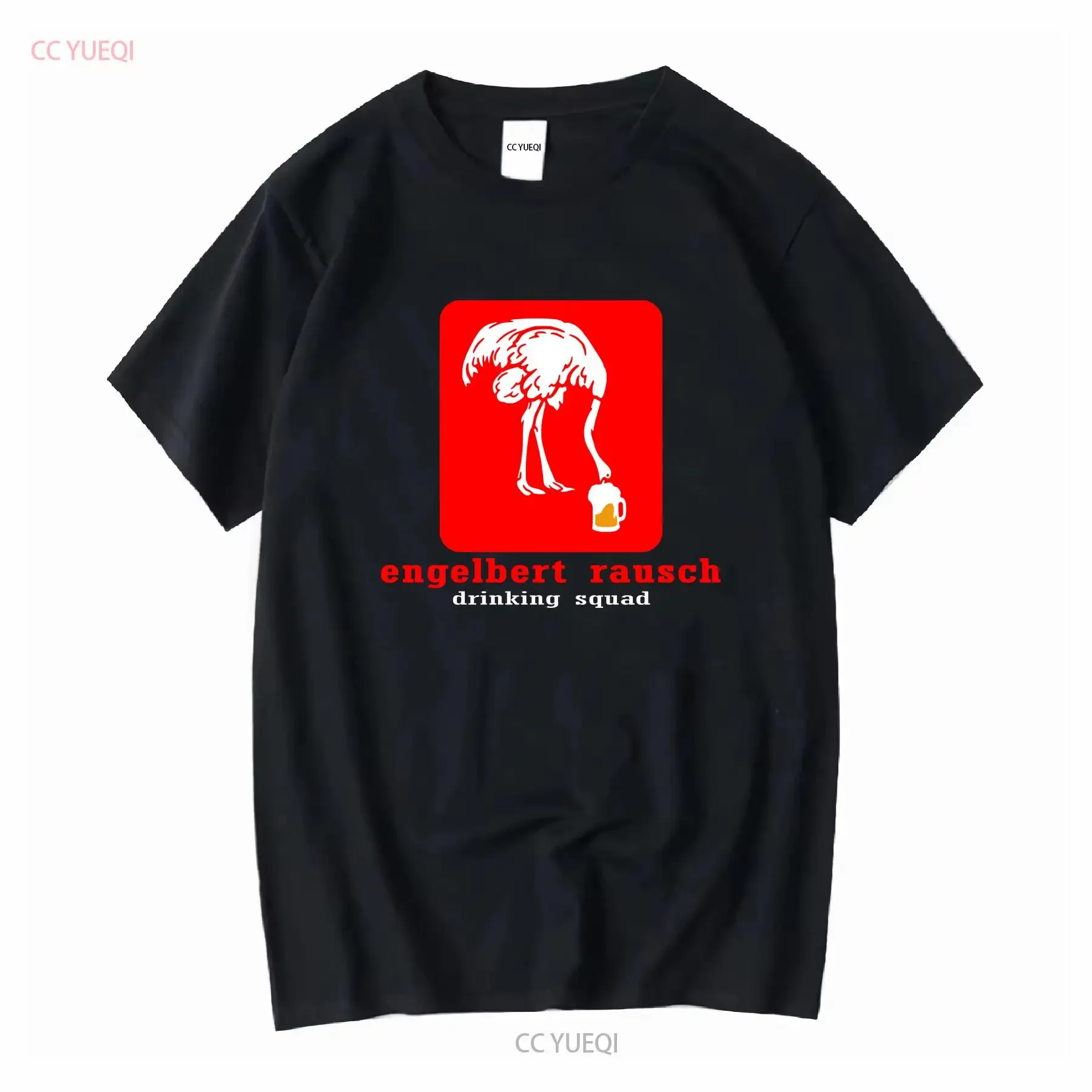 Engelbert Rausch T-Shirt Strauss Parodie Geburtstagsgeschenk Vatertag Bauarbeiter Dorf Kinder Festival Sommer Sonne Image