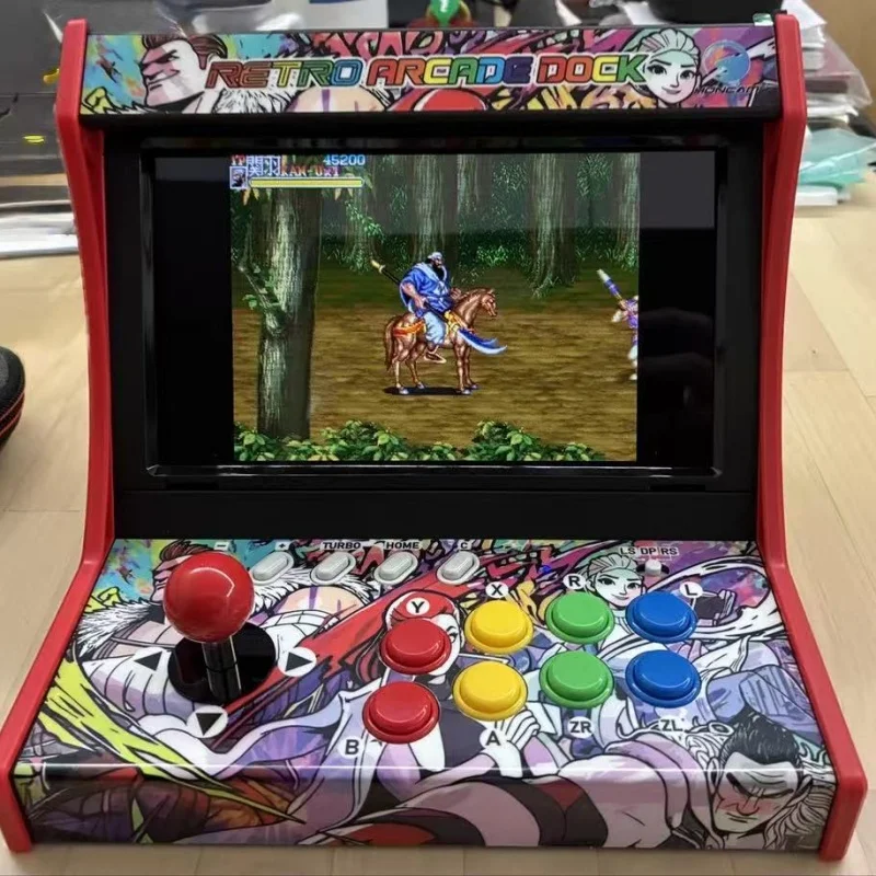 Neues HONCAM Retro Arcade Fight Stick Dock – kompatibel mit Switch 2-Switch und OLED-Modellen, universelle Joystick-Basis als Geschenk Image