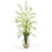 Nearly Natural 31 Dancing Lady Orchid with Liquid Illusion Artificial Flowers Green