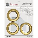 Dritz 1-9/16 Curtain Grommets Brass 8 Sets