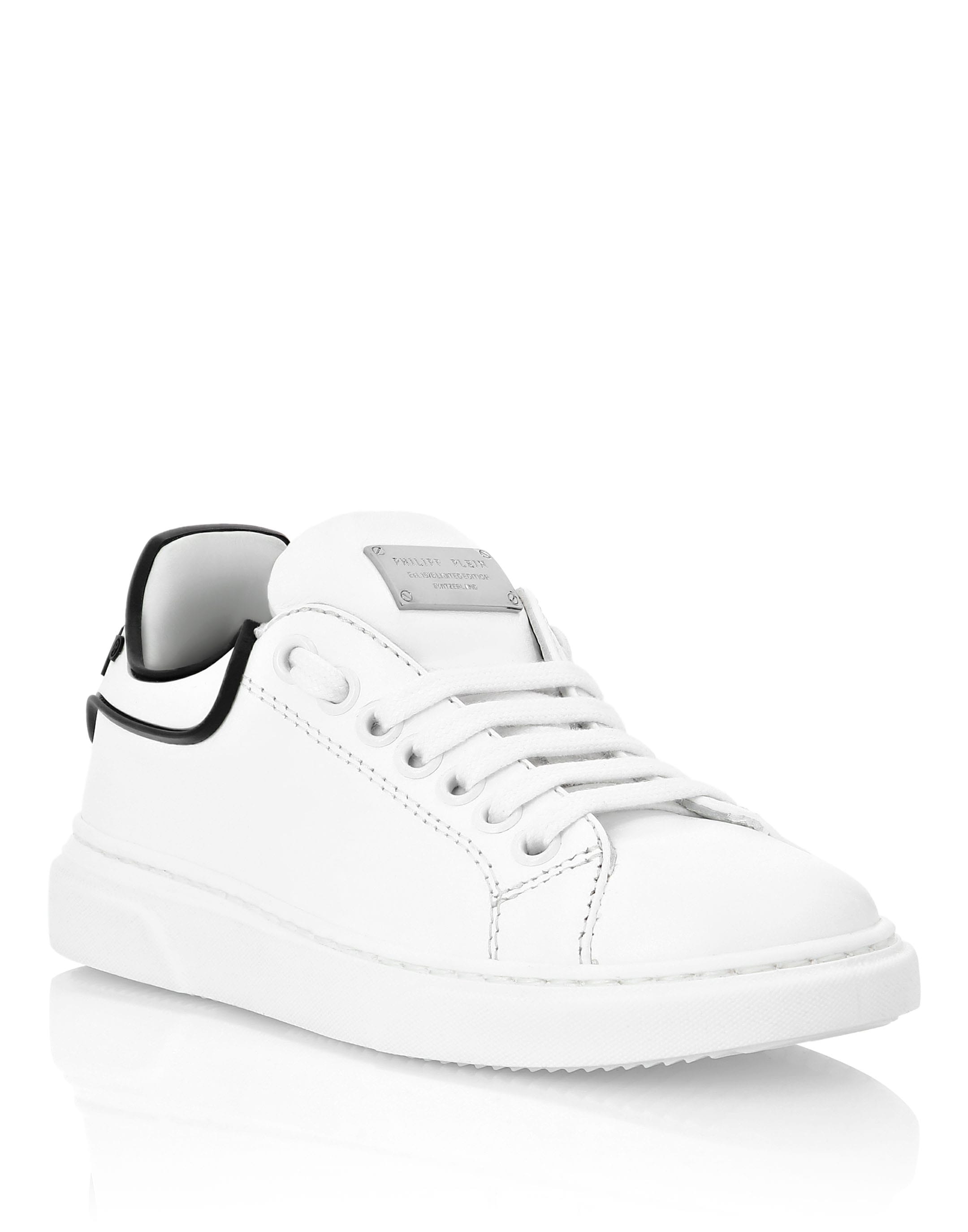 Sneaker PHILIPP PLEIN "Big Bang", Damen, Gr. 29, Normalschaft, 01, weiß, Schuhe Sneaker