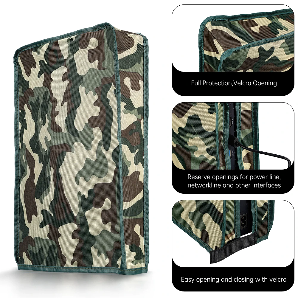 For PS5 Slim Disc/Digital Console Anti-Scratch Dust Cover Protective Case Dust-Proof Shell Sleeve For PlayStation 5 Accessories