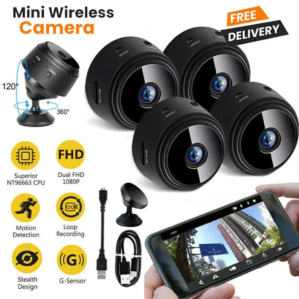 Neue a9 mini kamera wifi drahtloser sicherheits schutz fernbedienung camcorder video überwachung smart home mini cam hd kamera Image
