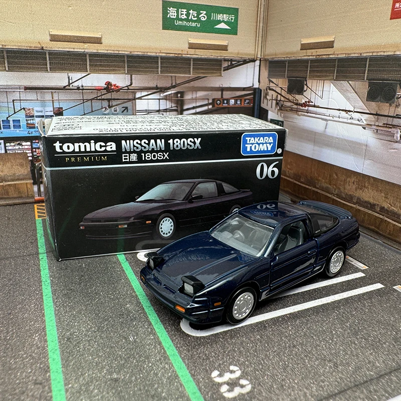 TOMY 180SX6 # JDM Legierungsauto, Druckguss und Spielzeugfahrzeuge, Automodell, Miniaturmodellauto für Kinder Image