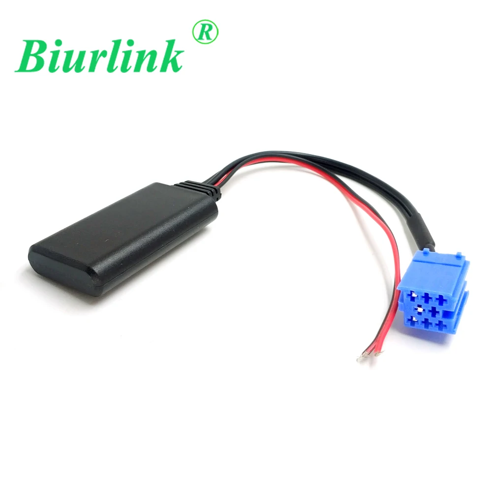 Biurlink Für Blaupunkt 8Pin Mini ISO Audio Aux In Port Bluetooth Modul Empfänger für Volkswagen für Audi für Becker Image