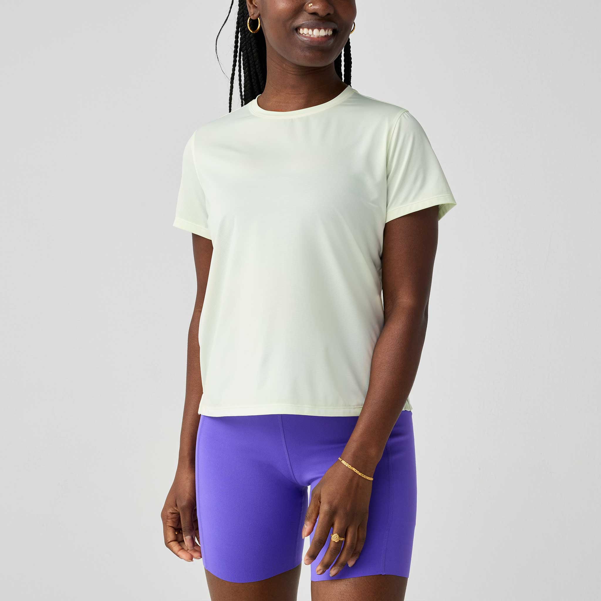 Brooks Dash Short Sleeve Women's Running Apparel Luminary
