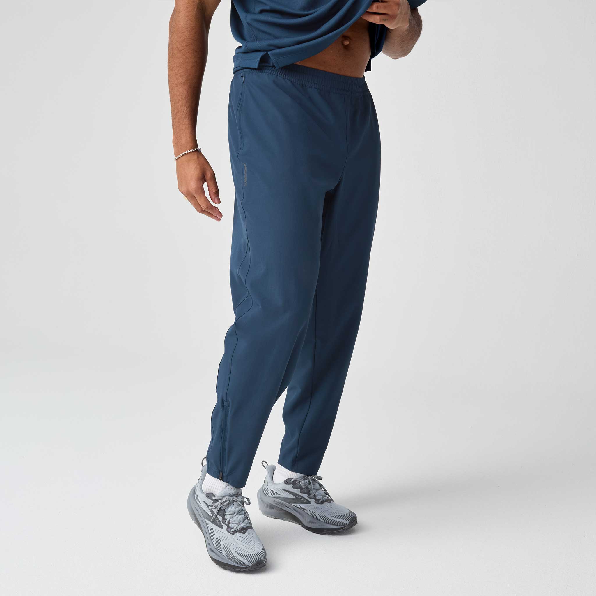 Brooks Canopy Pant Men's Running Apparel Midnight Run