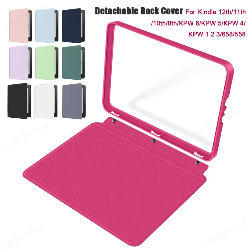 Für Kindle Colorsoft 12. 11. 10. Generation Abnehmbare Hülle 6'' 6,8'' 7'' Ebook Cover Für Kindle Paperwhite 6 5 4 3 2 1 Hüllen Image