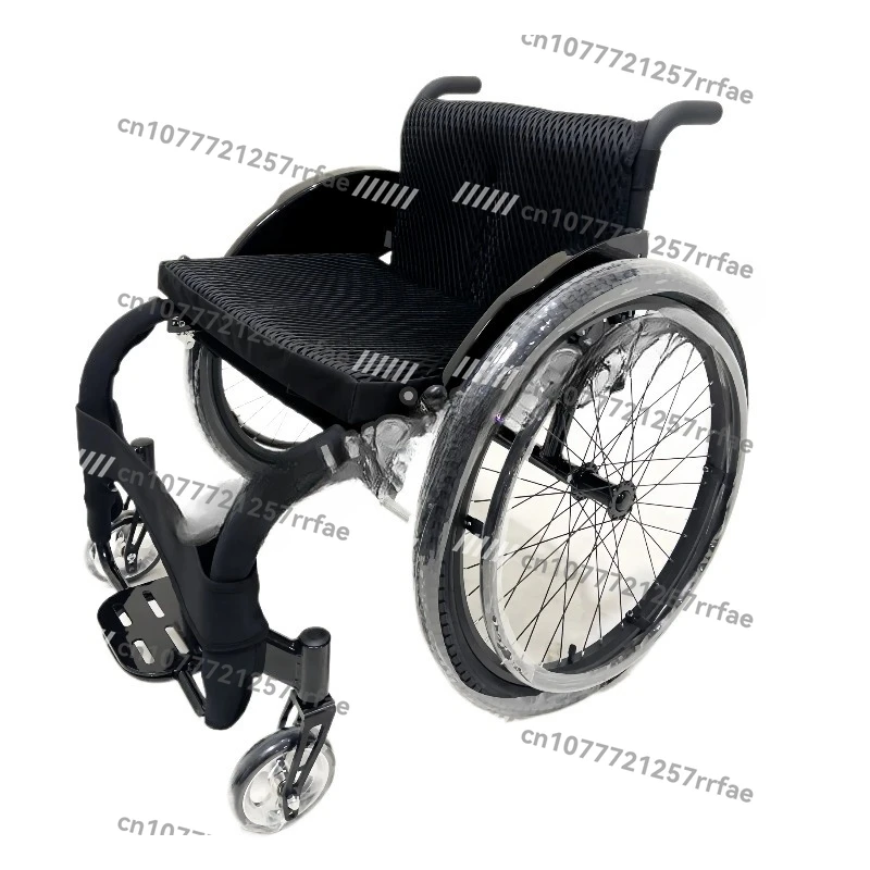 Sitzbreite 41 cm Aluminium-Sportrollstuhl mit 24-Zoll-Mountainbändern für Kinder und Erwachsene Image