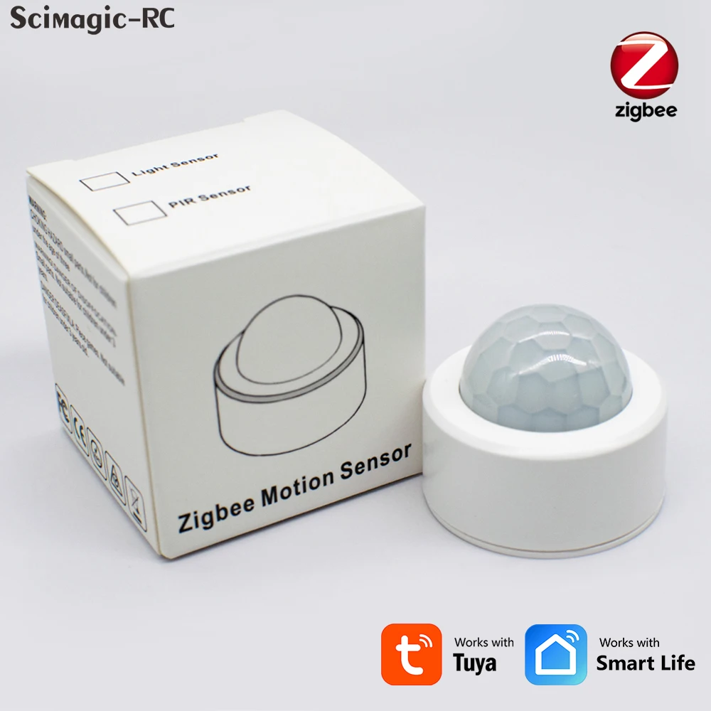 Smart Zigbee PIR Motion Sensor Menschlichen Körper Infrarot Detektor Detektor Sicherheit Smart Leben Alarm Für Tuya SmartLife Image