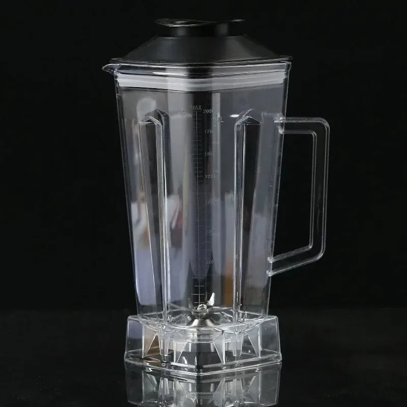 Mixer-Ersatzteil mit 2 l Fassungsvermögen, kompatibel mit Mixer, Ersatzteil, transparent, für SILVER CREST Mixer-Ersatzkrug Image