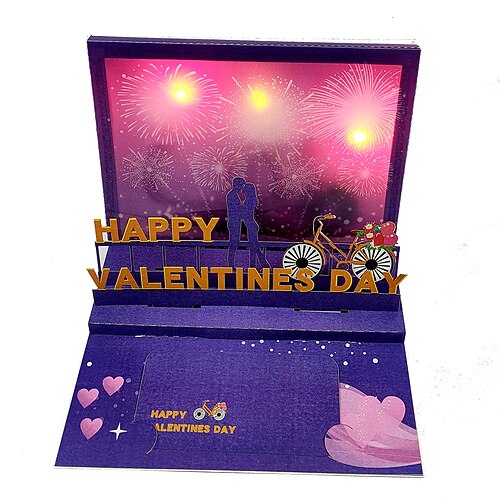 Geburtstagskarten, Feuerwerk, Pop-up-Torte, Licht- und Musikeffekte, Geburtstagsgeschenke, Dekorationen, Valentinstagsgeschenke, Vatertagsgeschenke, Muttertagsgeschenke Image