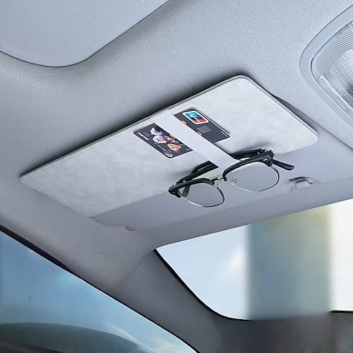 Universelle Sonnenblendenverlängerung für Autos – Blendschutz-Sonnenblende mit Sicherheitsverschluss, strapazierfähiges Material verbessert Sonnenschutz und Komfort, geeignet für die meisten