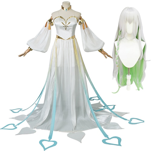 Elementar-Saga Größerer Lord Rukkhadevata Anime Cosplay Kostüm Outfits Cosplay-Anzüge Videospielkostüme Halloween Karneval Party Comic-Konzert Kostüm Für Damen Erwachsene Image