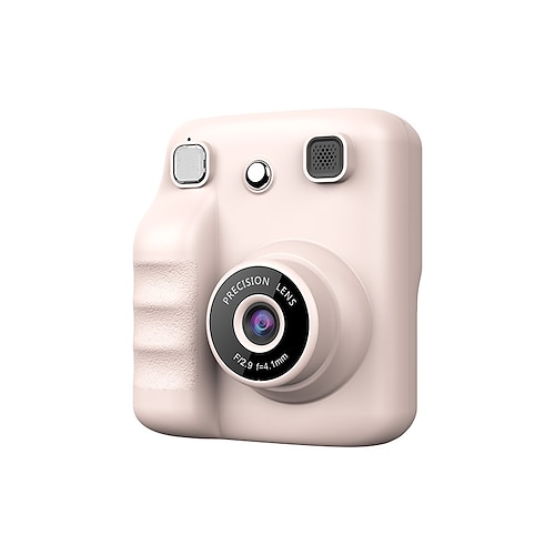 Sofortbildkamera für Kinder, Thermodrucker ohne Tinte 1080p-Videokamera für Jungen und Mädchen, Selfie-Spielzeugkamera mit Fotopapier Schlüsselband, kreative Geburtstagsgeschenk Weihnachtsgeschenk Image