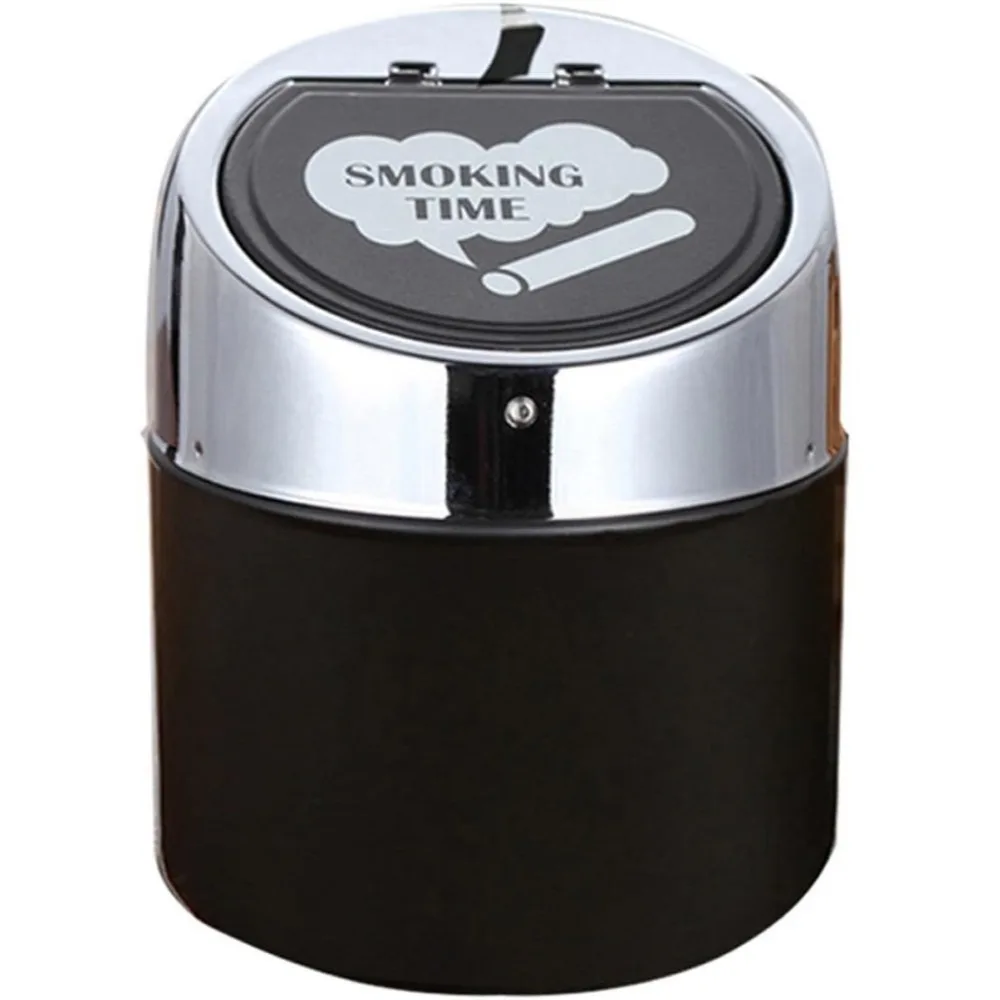 Aschenbecher-Fahrzeugornamente, großer Edelstahldeckel mit Aschenbecher, kreative Persönlichkeit, europäische Geschenke, Freund senden Image