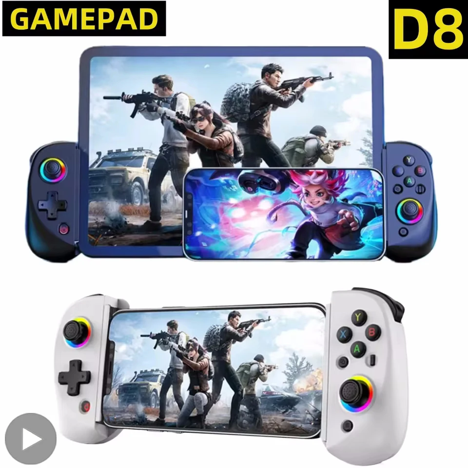 Controllo Bluetooth senza fili per PS4 PS3 Switch iPhone Android PC mobile Telefono cellulare Tablet Hall Gamepad Controller di gioco Pad di gioco