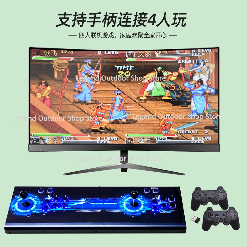 2025 Neue Wireless Home Double Nostalgic Pandora Original O Delay Spielkonsole Joystick Arcade mit TV Image