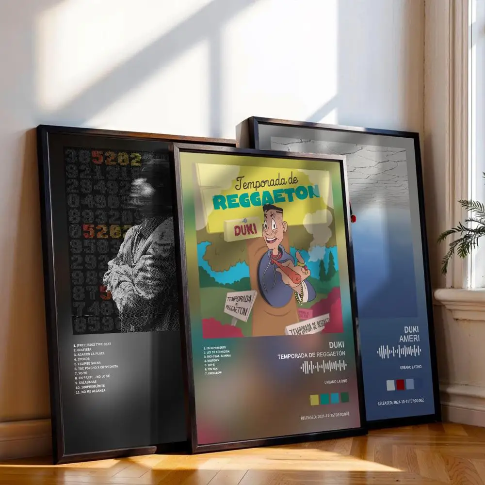 Duki Poster Musik Album Cover für Zimmer Leinwand Malerei Druck Kunst Home Wand Dekor Bild Geschenk Image