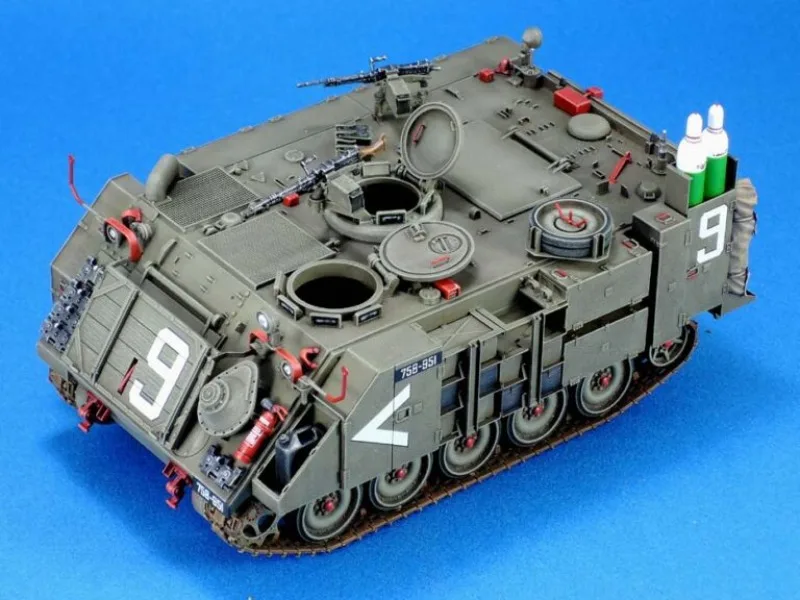 Kit assemblato modello in resina pressofusa in scala 1/35 IDF M113 Set di conversione tardiva (senza veicolo) smontato non verniciato