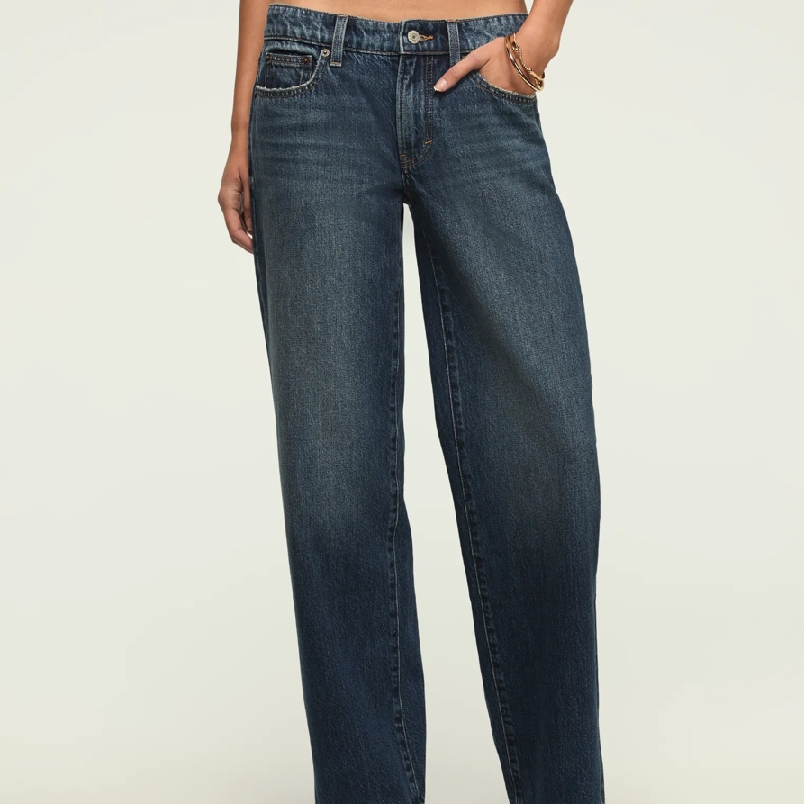 Lucky Brand The Baggy - Women's Jeans Denim Pants in No Filter Wash, Size 26 x 31