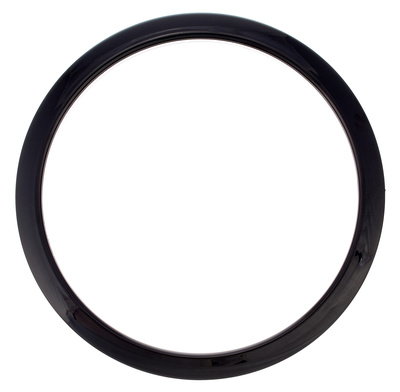 Bass Drum O's 6" Black round HBL6