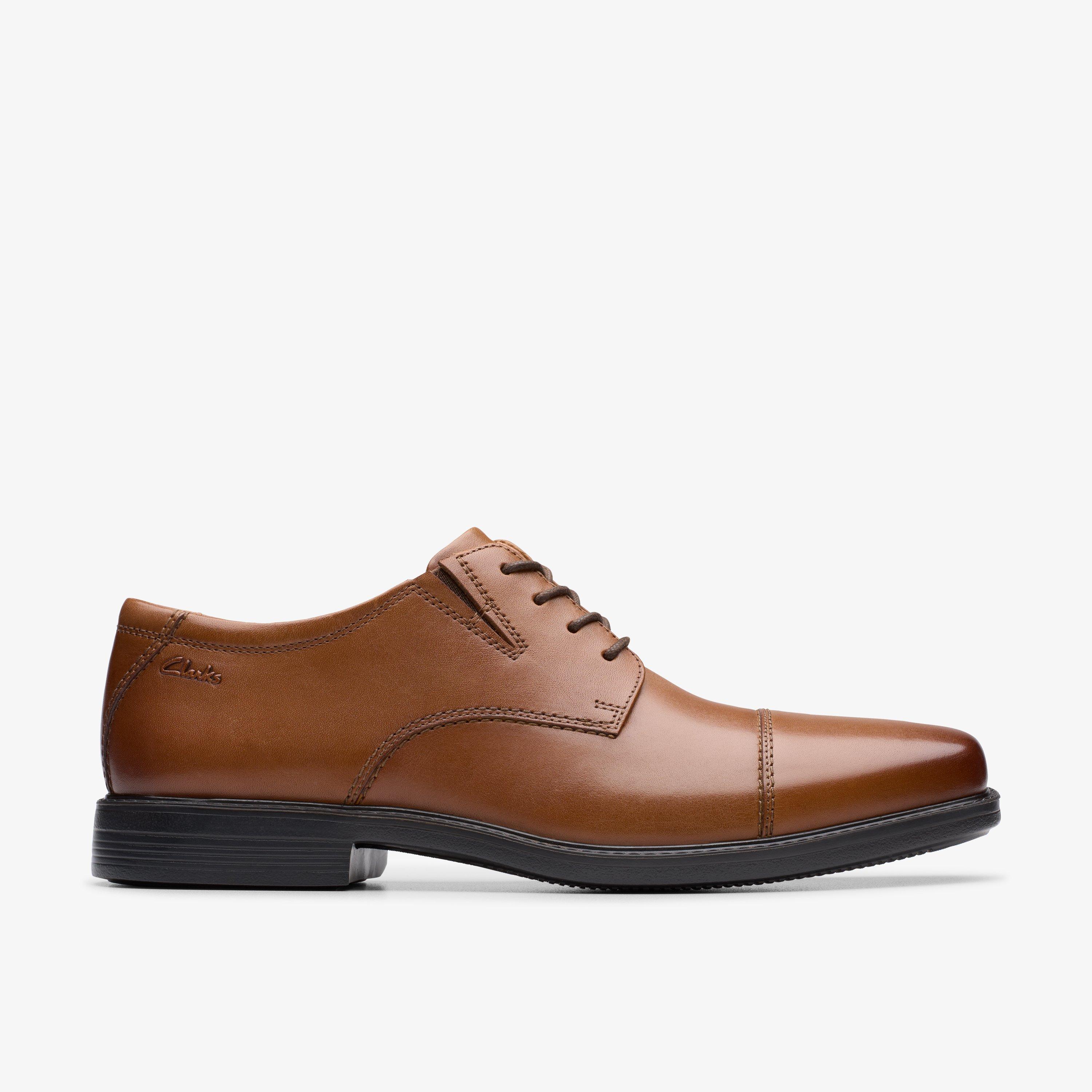 Cosgrove Cap Dunkelbraune Leder-Schuhe