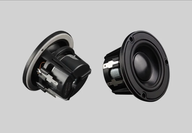 GHXAMP 2-Zoll-HiFi-Breitbandlautsprecher: Dichter Klang und harziger Klang, Rivaling für Peerless NE65W-04 (4Ω, 25W), 2 Stück Image