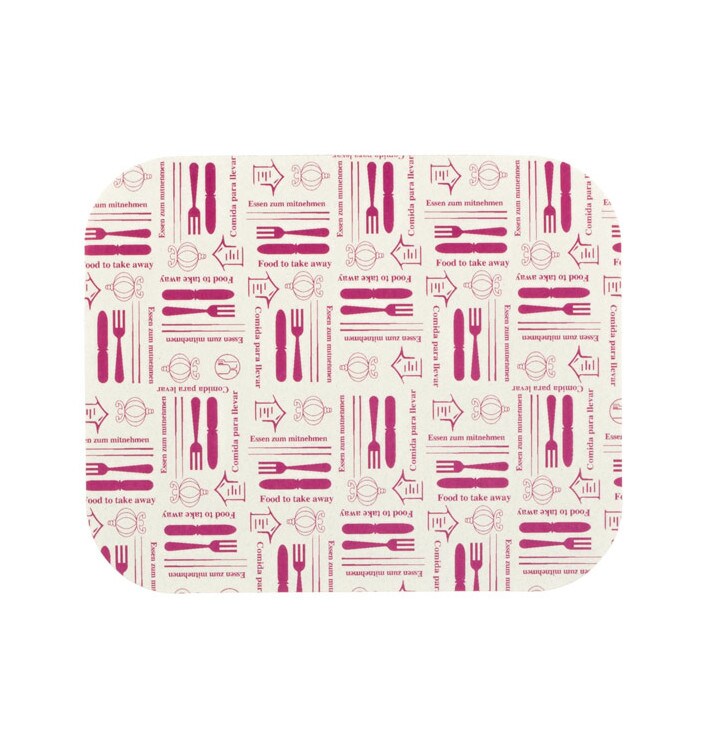 MONOUSO - Deckel für Aluschalen 475ml 11,5x14cm (100 Stück)