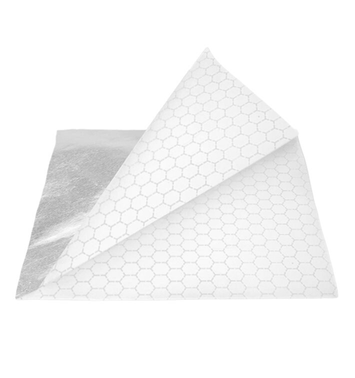 MONOUSO - Fettdichte Papiertüte Offen 2S Aluminium 16x16cm (4000 Uds) Image