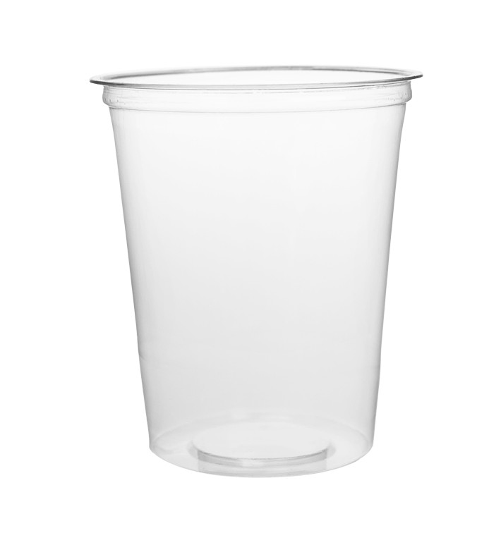 MONOUSO - Plastickschale Kompostierbar PLA Transparent 940ml (50 Stück) Image