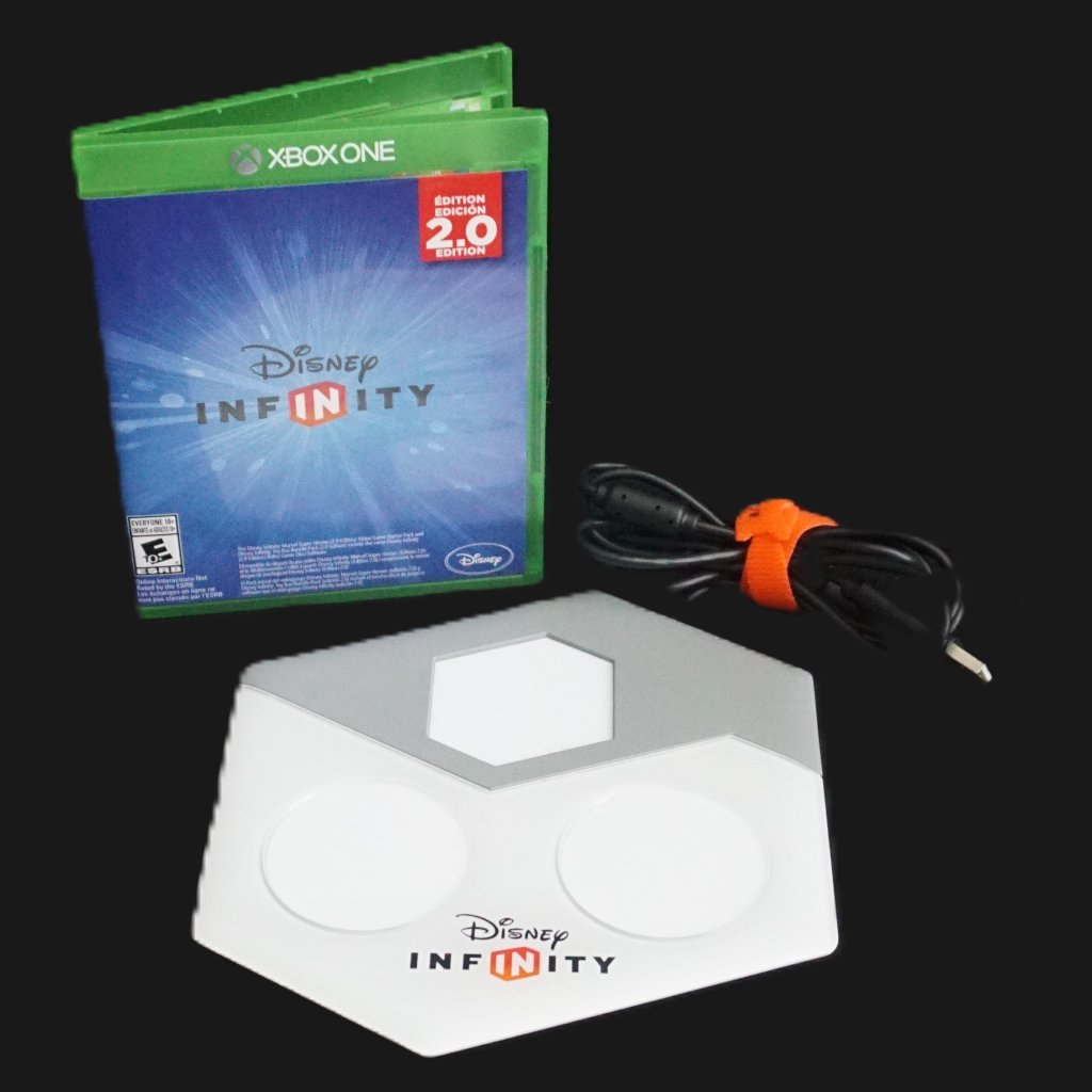 Disney Video Games & Consoles | Disney Infinity Game 2.0 Disc And Portal Base Wii U Xbox Ps3 Ps4 Model #Inf-8037 | Color: Blue/Gray | Size: Os