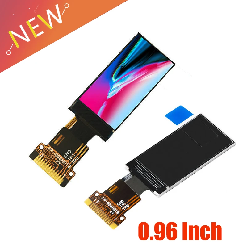 0,96 "3,3 V IPS Display 0,96 Zoll TFT LCD Display Screen Modul 80*160 ST7735 Stick IC 13PIN SPI HD Voll Bunte Für LCD Modul Image