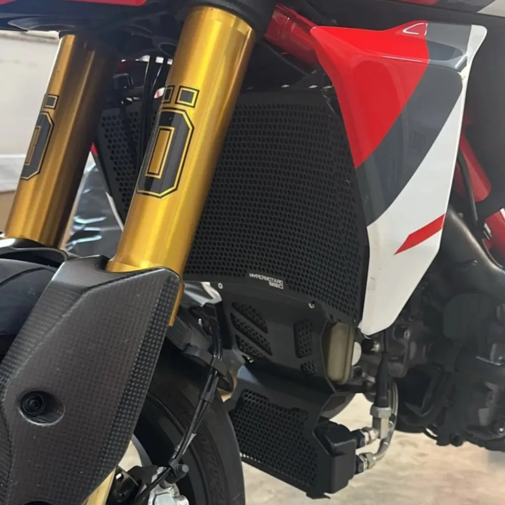 2025 Per Ducati Hypermotard 950 SP RVE 2019-2022 2023 2024 Griglia Del Radiatore Copertura Radiatore Olio Protezione Del Motore Hypermotard950 SP 2026
