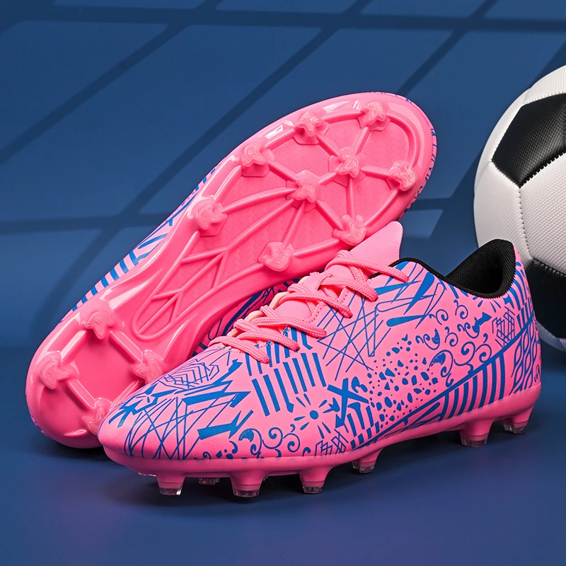 Fußballschuhe für Jugendwettbewerbe FG TF, bequeme, atmungsaktive Fußballschuhe für Teenager