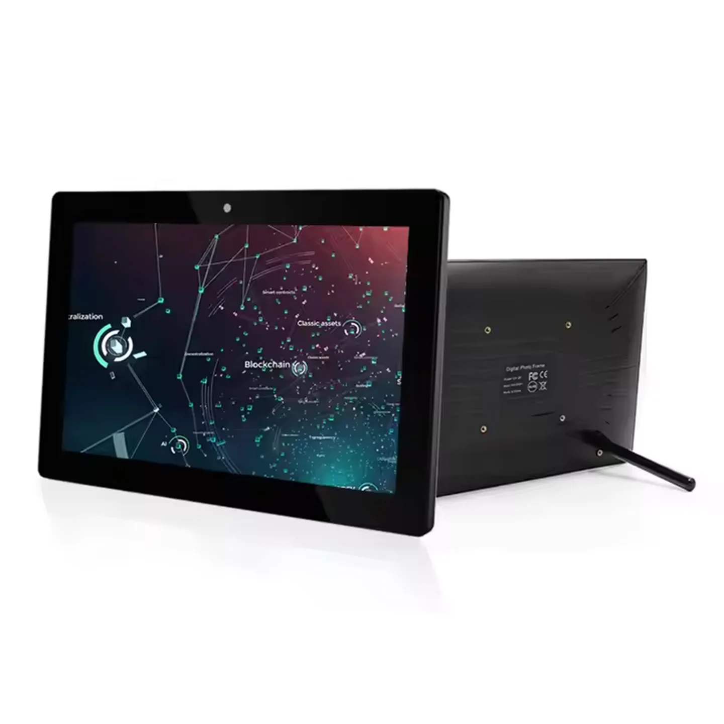 An der Wand montiertes 10,1-Zoll-Android 14-kommerzielles Tablet mit kapazitivem Touchscreen, Smart-Home-POE-Überwachungs-Desktop-Display Image