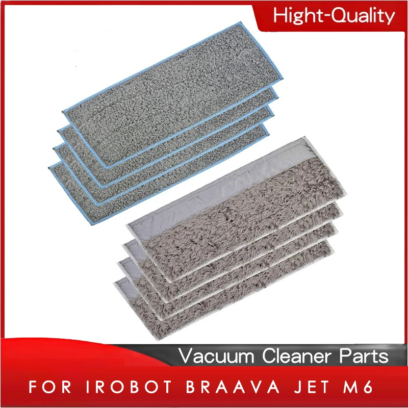 Mopp für irobot braava jet m6 wasch bare Mopp tücher Lappen Pads Zubehör Roboter Staubsauger trocken nass Mopp Stoff Lappen Ersatzteile Image